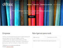 Tablet Screenshot of difitex.com
